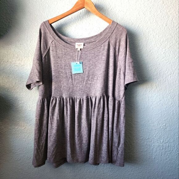 Hayden los Angeles babydoll ruffle blouse - Picture 1 of 7